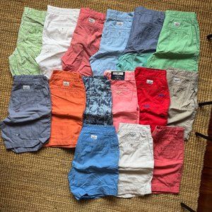 Lot of mens size 28 vineyard vines shorts